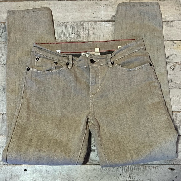Raleigh Denim Denim - Raleigh Denim Skinny Jeans in Tan‎